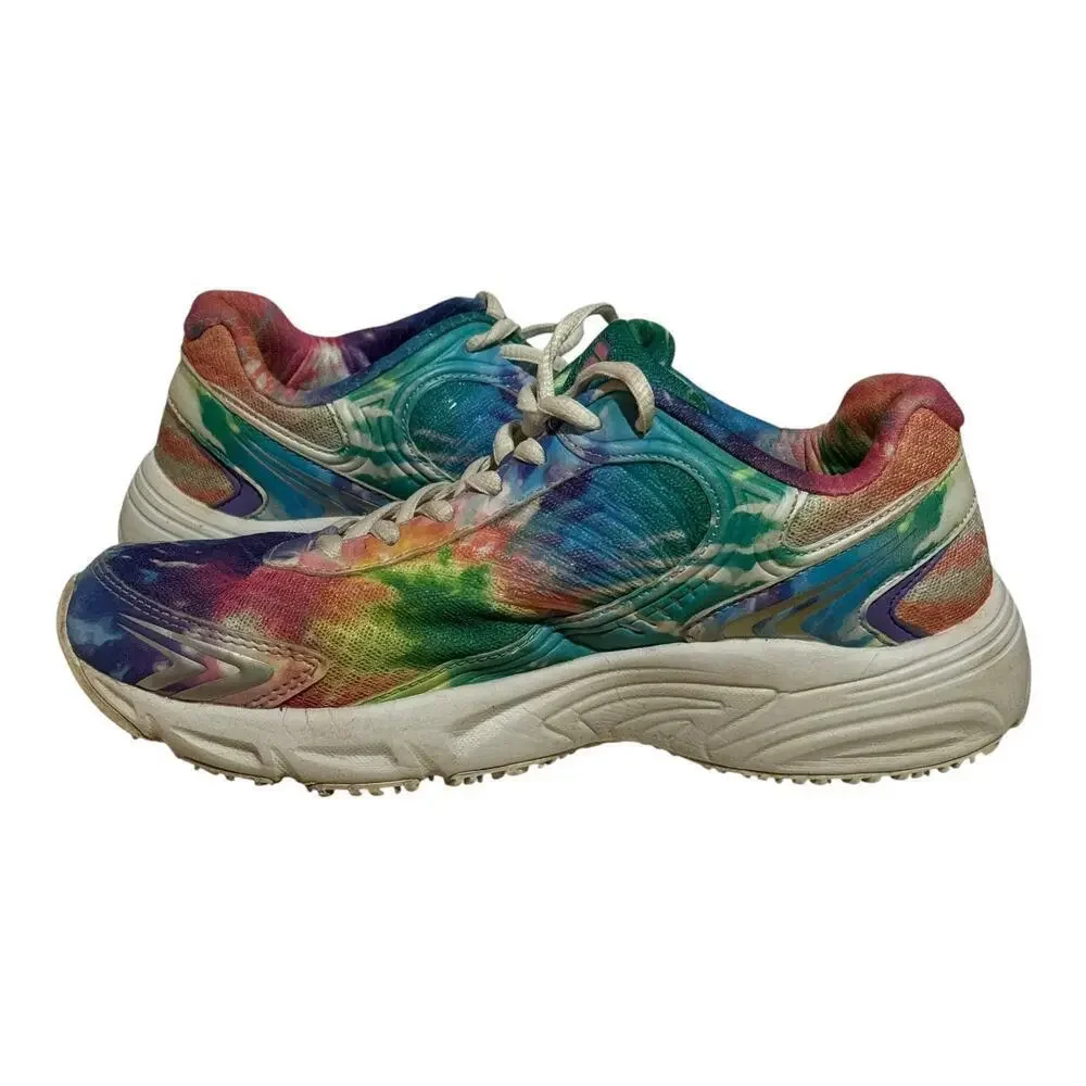 Fila Tie Dye Chunky Sneakers Women's Size 8 Multicolor 5LM00679-661